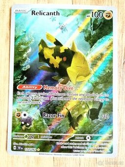 Pokémon karta Relicanth - 1