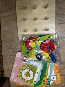 Dřevěná skládačka