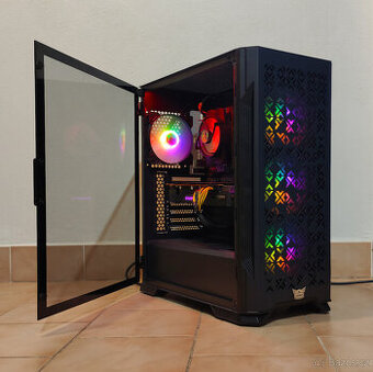 Herní počítač s RX 5700 XT, Ryzen 5 5500 , Win 11