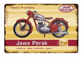 plechová cedule - Jawa Pérák