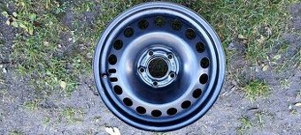 Prodám zánovní plechové ráfky 61Jx16 rozteč 5x115 ET 41