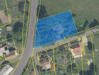 Stavební pozemek 1502m2 (okres Děčín)