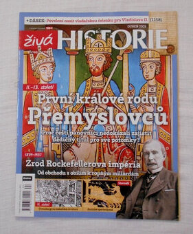 Časopis Živá historie duben 2025 - bez dárku