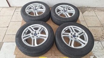 Alu kola Ford 16" 5x108 letní pneu 205/60 R16 4-7mm Focus