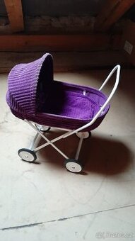 Dětský retro kočárek