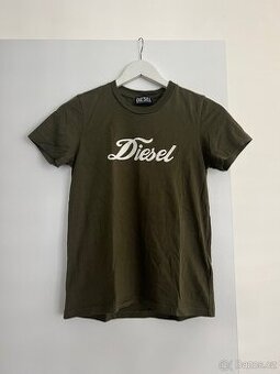 Khaki tričko Diesel