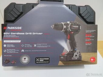 Aku vrtací šroubovák Parkside PABSP 20 Li C4, Smart 4 Ah