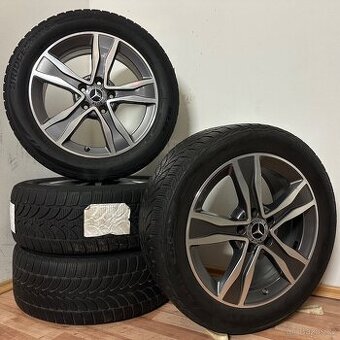 MERCEDES C W205 5x112 R17 ET48.5+ZIMNÍ 225/50R17