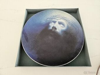 Sběratelských nástěnný talíř s certifikátem