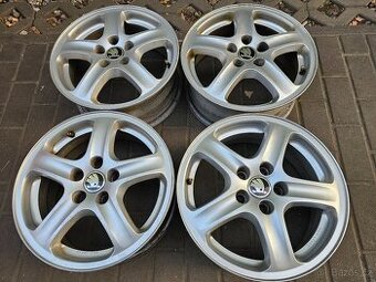 ALU kola disky Škoda 15'' 5x100 Octavia I Fabia Rapid R15