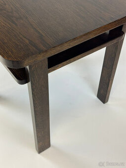 Luxusní Art Deco, konf. stolek Halabala po renovaci - šelak