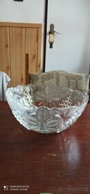 Skleněná mísa - dva druhy