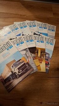 Staré časopisy Automobil 1971 - 1988