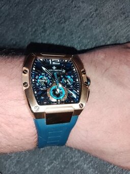 Zlaté pánské hodinky Ralph Christian