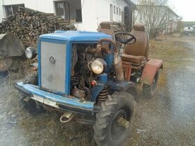 Traktor malotraktor domácí vyroby 4x4