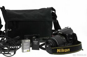 Zrcadlovka Nikon D5000 + 18-55mm + příslušenství