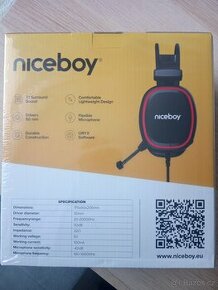 Herní sluchátka niceboy Oryx X330