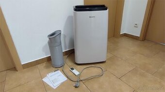 Mobilní klimatizace Hantech s výfukovou hadicí a dálkovým ov