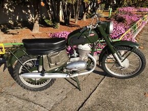 Jawa 250/579 sved - STK, TP, bílý SPZ