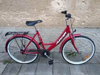 Nové 7-mi rychlostní jízdní kolo Olpran Jupiter 24", 15" r