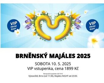 Majáles Brno VIP vstupenka