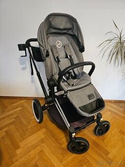 Cybex Priam 2018 sporťák + korbička + fusak