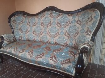 Starožitna sofa 2 křesla