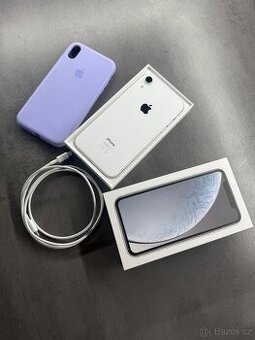 iPhone XR bílá white TOP Stav