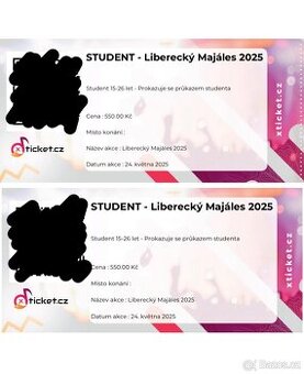 Majáles Liberec student