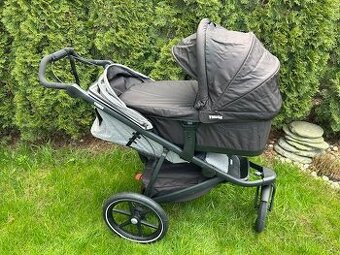 Nabízím kočárek Thule Urban Glide 2 s hlubokou korbičkou