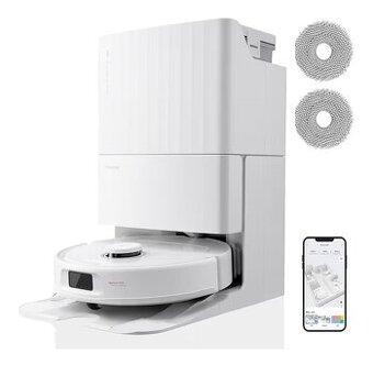 Roborock Q Revo – robotický vysavač a mop (bílý, model XQ09R