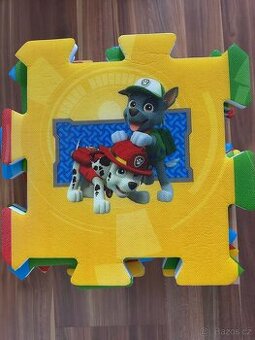 Pěnové puzzle Tlapková patrola