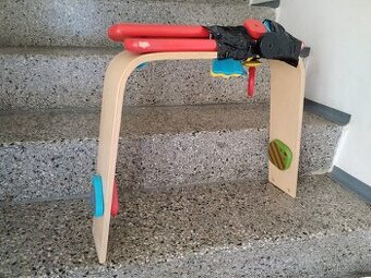 Prádám hrazdičku Ikea pro miminka