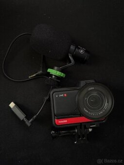 Insta360 ONE R (1-Inch Edition) + adaptér + mikrofon Mackie