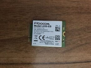 Lenovo 4G modem, Fibocom L830-EB