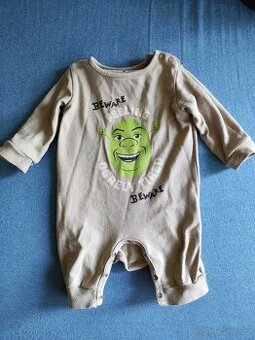 Kojenecký overálek Shrek, vel. 62