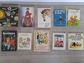 Dětské pohádkové knihy - Říha, Petiška, a další