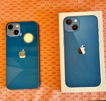 iPhone 13 Mini Blue BATERIE 100% TOP