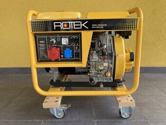 Elektrocentrála třífázová, naftová Rotek
