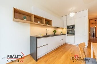 Pronájem, byty/3+kk, 93 m2, Za Karlínským přístavem 683/4, K