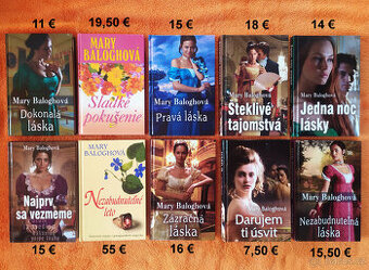 Romány, beletria, romantické, historické, detské knihy