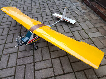 Starší ale nové nelétané rc letadlo motor OS MAX cca nový - 1