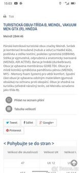 Trekové boty Meinl vakuum
