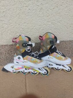 Inline kolečkové brusle