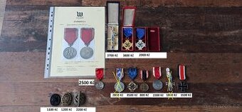 Medaile, vyznamenání, odznaky Německo.