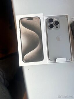Prodám iPhone 15 pro titan 256gb na esim