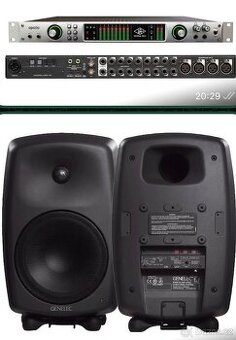 Apollo quad FireWire + Genelec 8050A