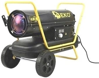 Přenosný naftový ohřívač vzduchu s termostatem 25kW