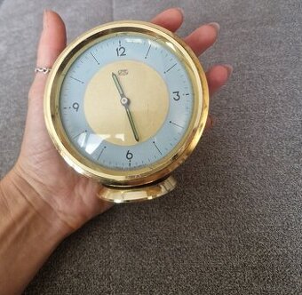 Retro Vintage starožitný budík z 50 let NDR plně funkční