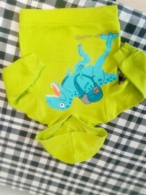 Dětská mikina s dinosaurem 116
